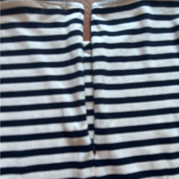 J Crew Classic Maxi blue and cream dress - Picture 11 of 14